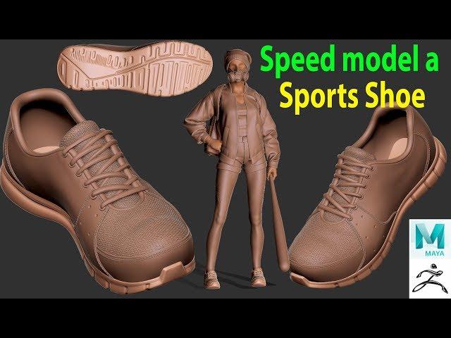 Speed modeling a Shoe for my Character