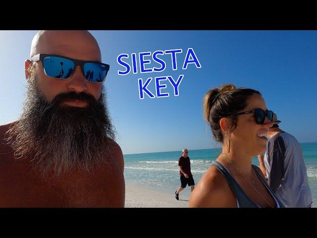 Chasing Beaches | A Walk On Siesta Key Beach in Sarasota Florida