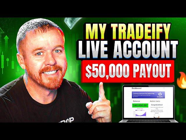 $50,000 Tradeify Live Funded Account Payout! My Experience!!!