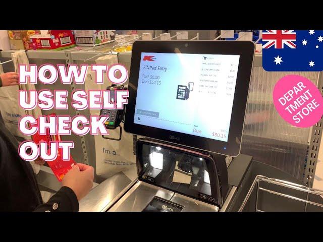 SELF CHECK OUT MACHINE | EASY SELF PAY AT BOORAGON KMART