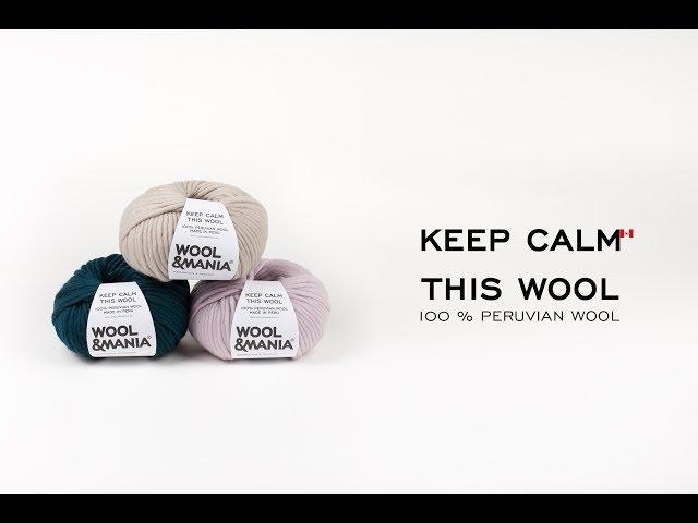 Перуанская шерсть. WOOL & MANIA. KEEP CALM THIS WOOL