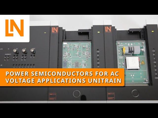 Power Semiconductors for DC Voltage: How to Use UniTrain!