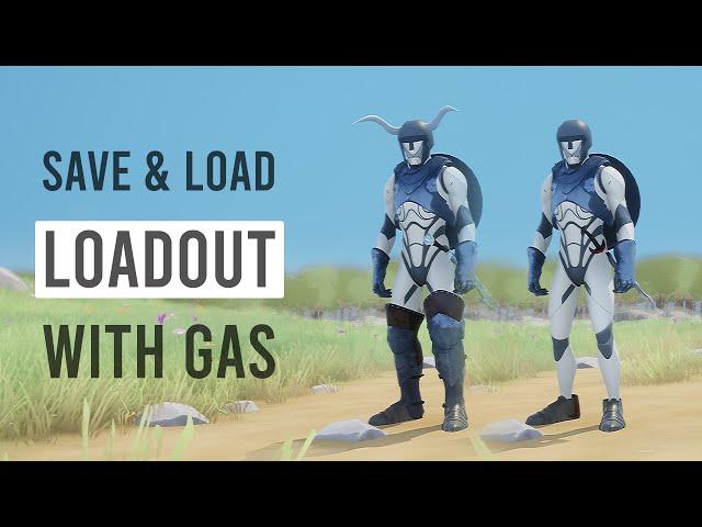 Unreal Engine 5 - Save and Load Loadout/Gear with GAS - Action RPG #154