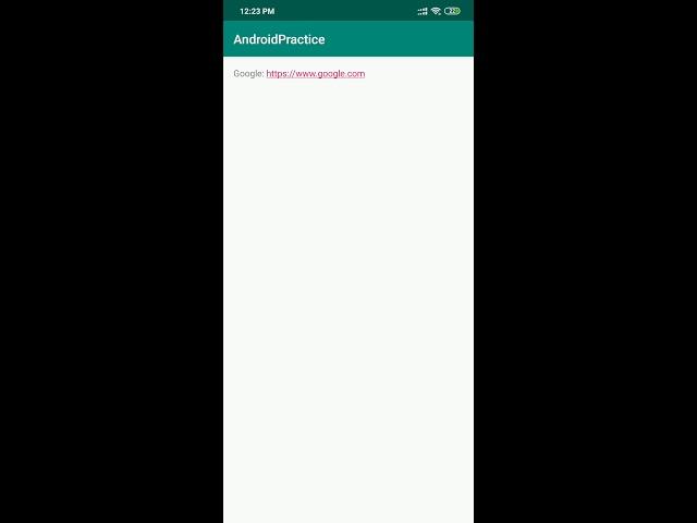 TextView with clickable links