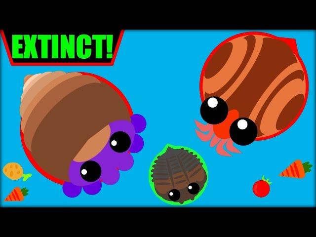 MOPE.IO PREHISTORIC OCEAN BIOME | ALL EXTINCT ANIMAL IDEAS | MOPE.IO NEW UPDATE(Mope.io)