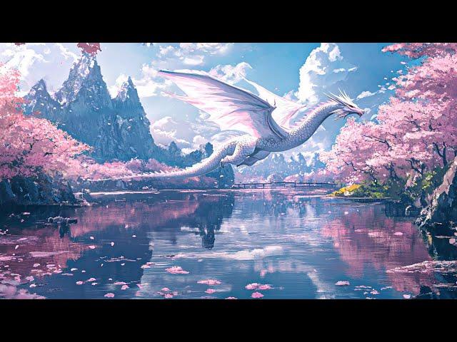 Beautiful Dragon Meditation - Stop Overthinking, Reduce Stress, Calm Music, Fatigue and Music works