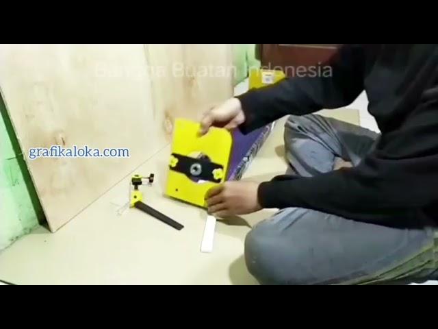 Tutorial merakit Mesin Potong Foil 64cm Grafikaloka 085713551052