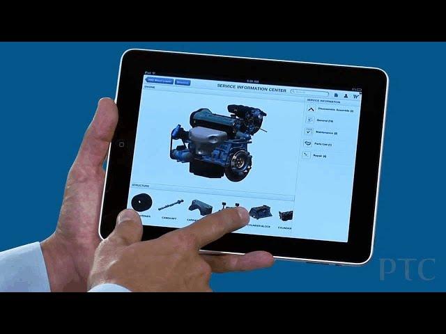 Arbortext 3D Service Information on iPAD - PTC