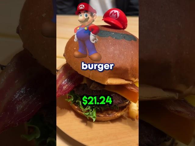 How Much Is Food at Nintendo World? (Universal Hollywood Lunch) #shorts