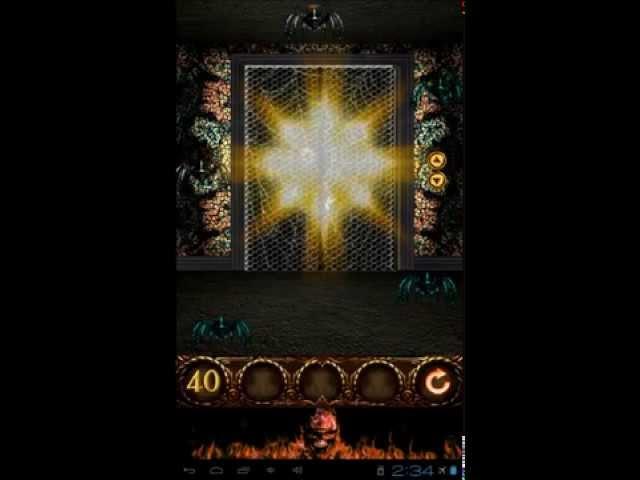 100 Inferno escape Level 40 walkthrough | 100 Inferno escape 40 | 100 Inferno escape Floor 40