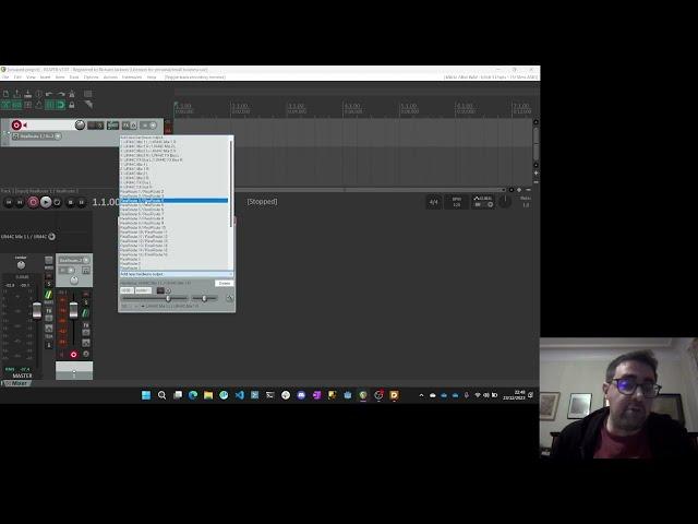 Routing audio from Dorico to Reaper to OBS using ReaRoute