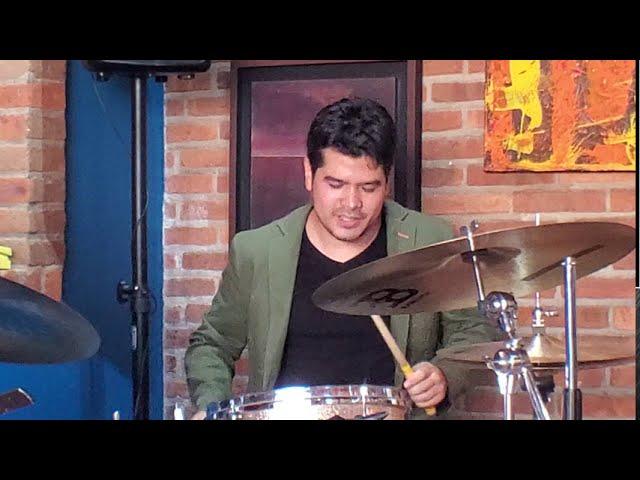 Miguel Soto drum solo at Casa Domenech. 8.8.20