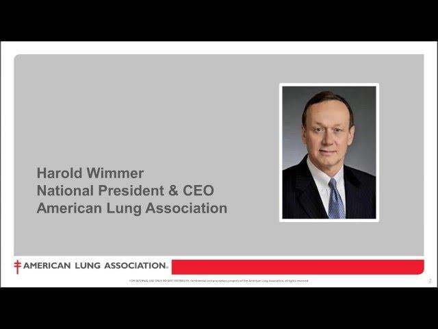 American Lung Association Research Webinar