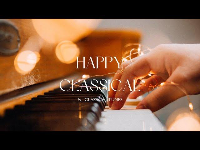 [無廣告版] 愉快的古典鋼琴合集 - 巴哈.  莫札特. 貝多芬. 蕭邦 - Happy Classical Music - Bach. Beethoven. Mozart. Chopin