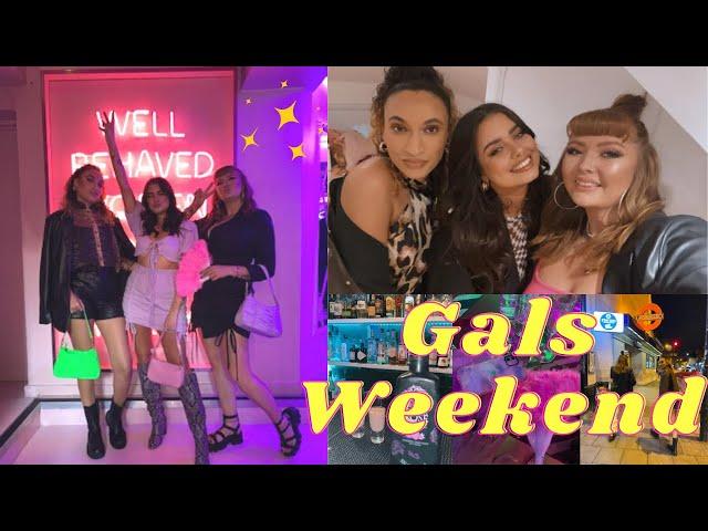 GALS WEEKEND IN LONDON!!! Vlog | Bottomless brunch, clubbing & good vibez