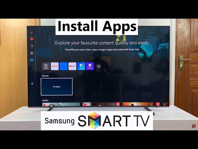 How To Install Apps On Samsung Smart TV