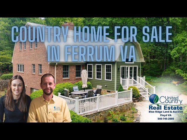 SOLD - Country Home for Sale in Ferrum VA