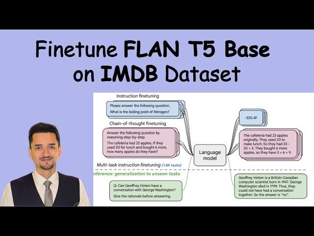 Finetune Google Flan T5 Base -  Text Classification | IMDB Dataset | 13th June 2024