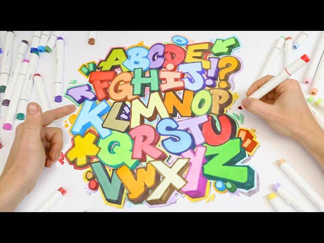 How To Do Graffiti Letters Simple