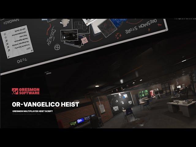 Fivem Multiplayer Heist Script | 0R-Multiplayer Vangelico Heist