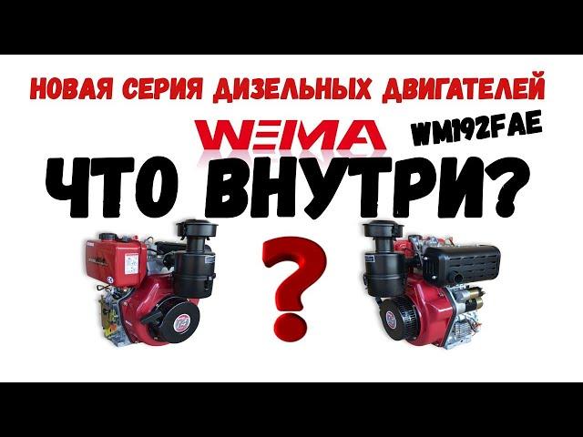 ЧТО ВНУТРИ WEIMA? Мы его разобрали! NEW #WM192FAE, ДИЗЕЛЬНЫЙ ДВИГАТЕЛЬ EVRO5 НОВОГО ПОКОЛЕНИЯ