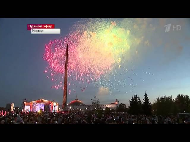 Салют 9 мая 2014 - Москва - Севастополь