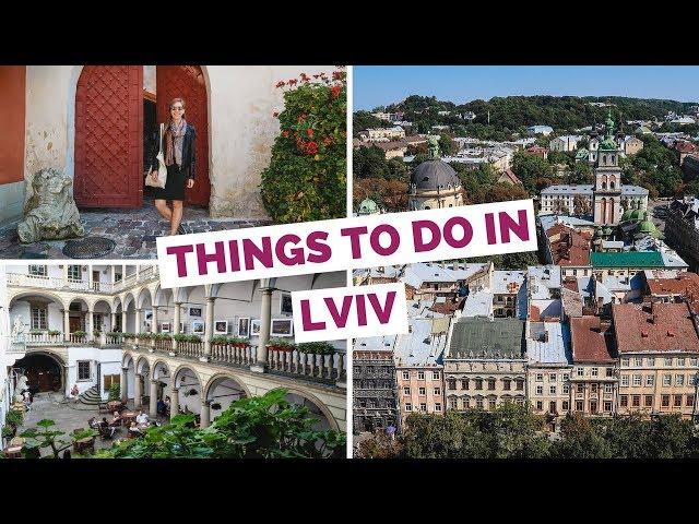 LVIV TRAVEL GUIDE | Top 20 Things to do in Lviv, Ukraine