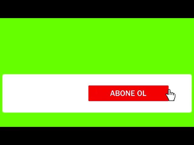 Animasyonlu Ve Sesli Green Screen Abone Ol Animasyonu