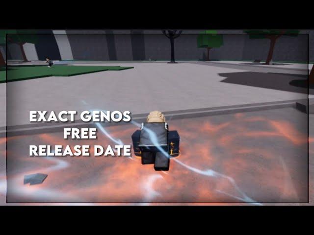 EXACT GENOS FREE RELEASE DATE | Saitama Battlegrounds