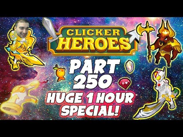 Clicker Heroes Walkthrough Guide: Pt 250 - Huge 1 Hour Special! - PC Gameplay