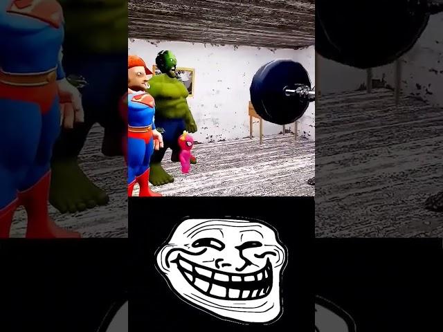 granny in Hulk vs vanam in Troll face edit #greenscreen #granny #Hulk