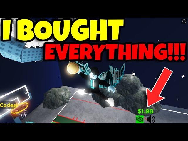 I Bought EVERYTHING in the Moon Space Dunking Simulator Update and BECAME OP (Roblox)