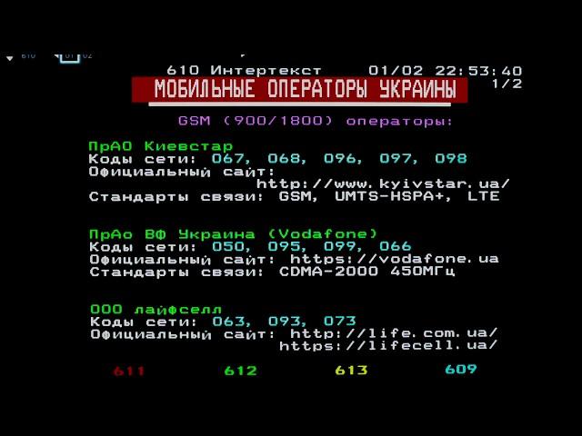 TELETEXT Интертекст