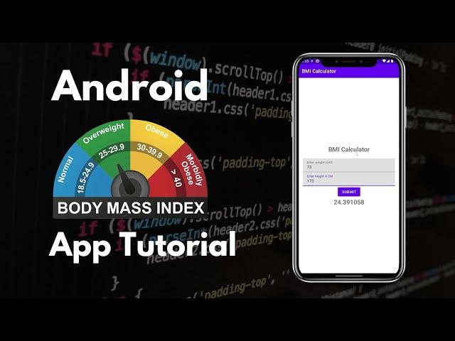 How to Create a BMI Calculator in Android Studio