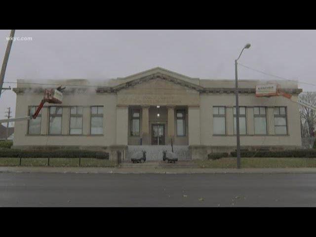 Historic Lorain Branch of Cleveland Public Library restored