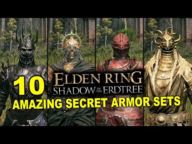 Elden Ring - How To Get 10 Amazing Secret Armor Sets In Shadow Of The Erdtree DLC