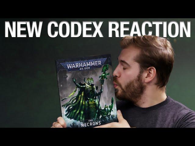 NEW 10th Edition Necron Codex Reaction