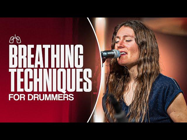 The Art of Breathing: Tips for Drummers and Singers by Camille Bigeault