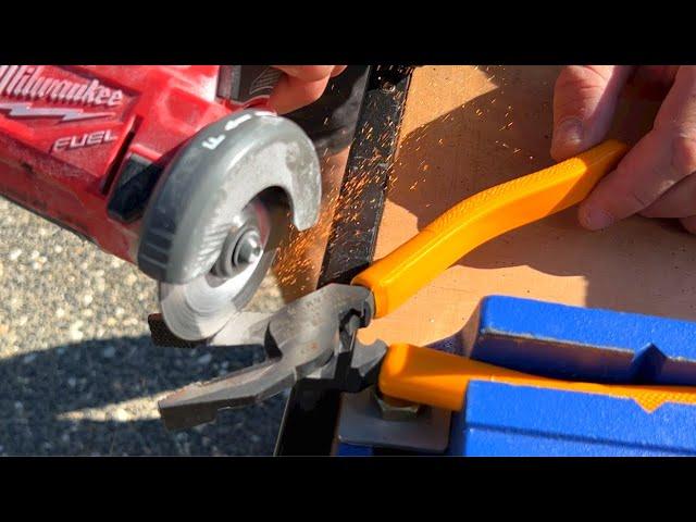 Electrician makes the best side cutter pliers | marvel crosscut