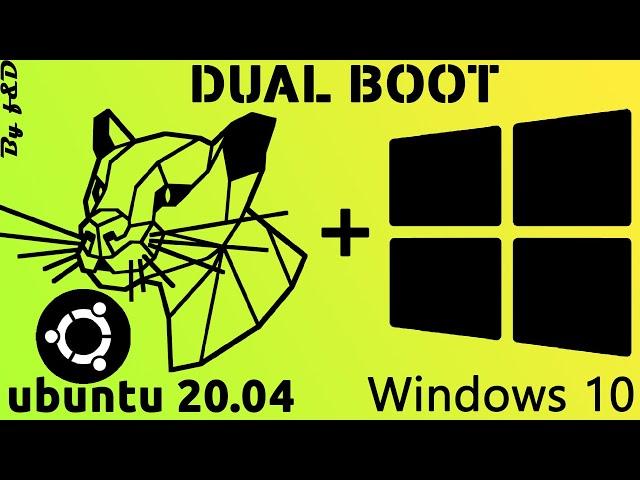 Dual Boot Windows 10 and Ubuntu 20.04 {BOTH IN LEGACY AND UEFI MODE}