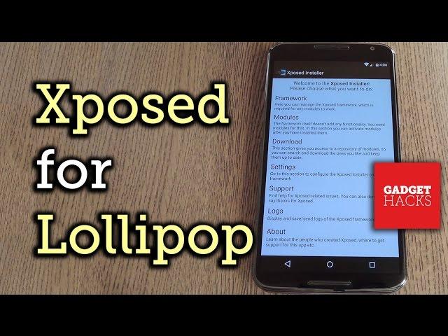 Install Xposed on Android 5.0 Lollipop [How-To]