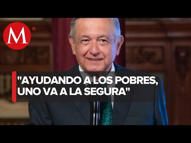 "No es un asunto personal, es un asunto de estrategia política": AMLO sobre apoyo a los pobres