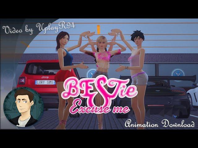 [심즈4] The Sims 4/MMD Dance - 베스티/BESTie - Excuse Me (Animation Download)