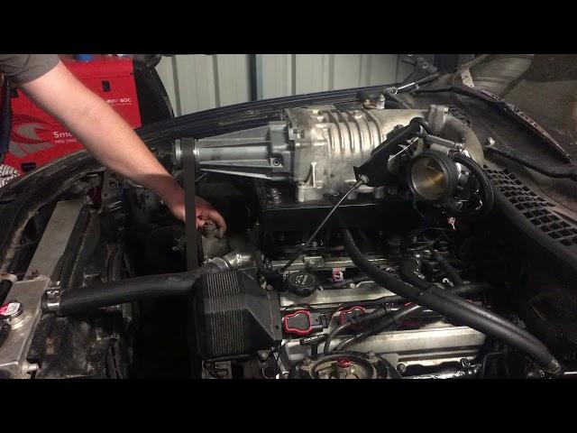 1UZFE Eaton M90 Supercharged 1st Start up