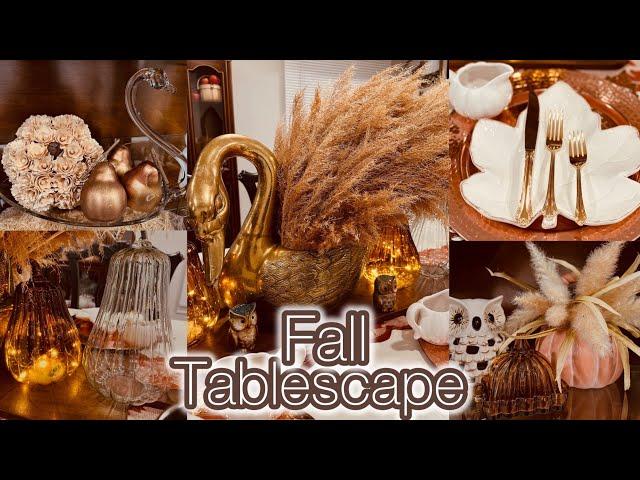 New Fall Decorate with me | Fall Decor 2024 | Fall Tablescape