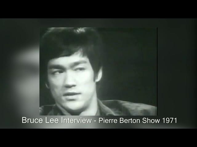 Bruce Lee Interview (Pierre Berton Show, 1971)