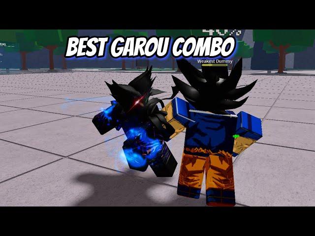 BEST EASY GAROU COMBO IN SAITAMA BATTLEGROUNDS !?