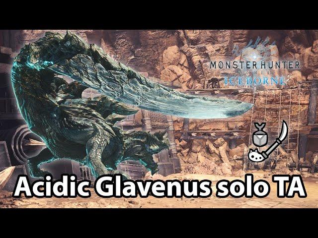 MHW:IB | Acidic Glavenus solo (Insect Glaive) - 4'28 (TA rules)