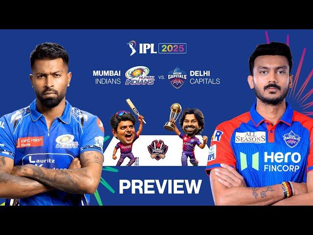 MI VS DC MATCH PREVIEW|IPL-2025|Pdoggspeaks