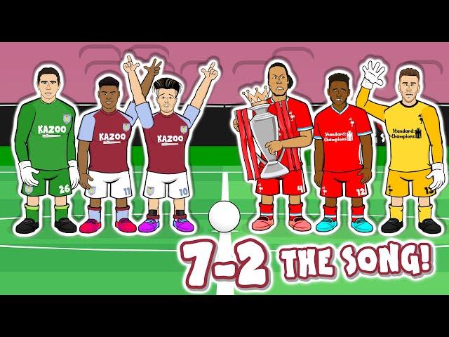 7-2: THE SONG! (Aston Villa vs Liverpool 2020 Parody Goals Highlights)